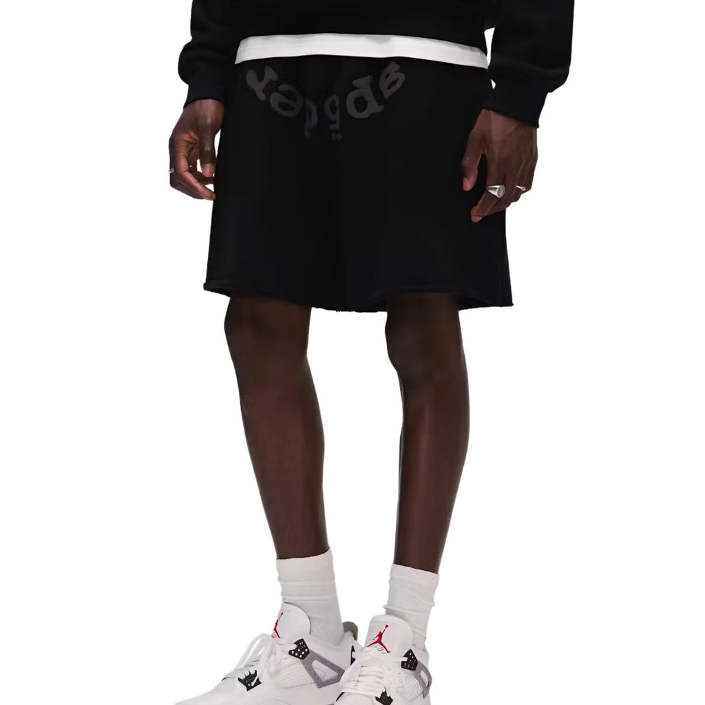 Sp5der OG Web V2 Phantom Sweatshort 'Black'