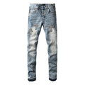 Purple Brand Crystal Diamond Jeans #9132